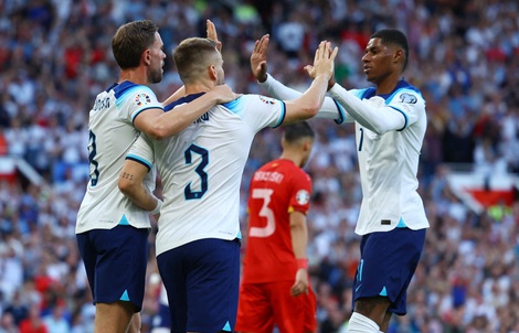 Tuyển Anh vùi dập Bắc Macedonia 7-0 ở Old Trafford