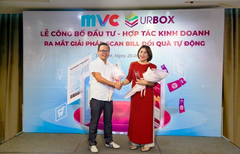 MVC và UrBox hợp tác thúc đẩy giải pháp scan bill đổi quà tự động