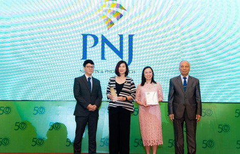Nhờ chiến lược ESG toàn diện, PNJ được vinh danh Doanh nghiệp bền vững của năm