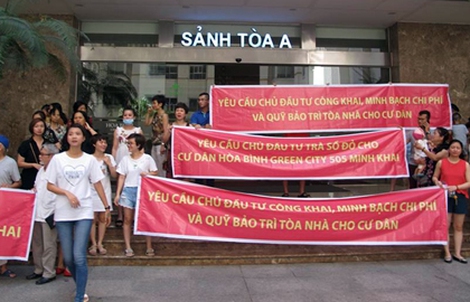 "Cuộc chiến" ở chung cư