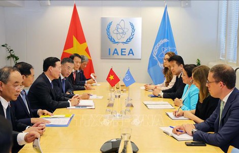 Gặp Chủ tịch nước, lãnh đạo IAEA khẳng định tiếp tục chuyển giao công nghệ cho Việt Nam