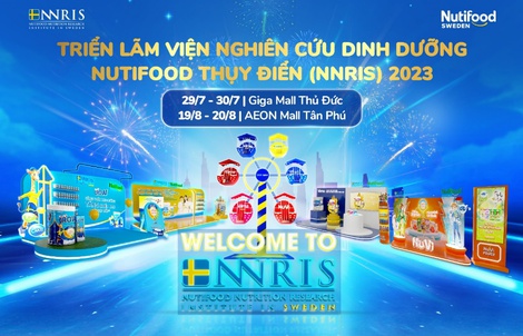 Triển lãm Viện Nghiên cứu Dinh dưỡng Nutifood Thụy Điển “tái xuất” tại TP HCM