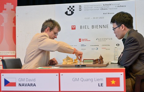 Đại kiện tướng Lê Quang Liêm lần thứ nhì vô địch Biel Grandmaster