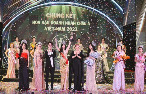 Doanh nhân Hà Nội đăng quang Hoa hậu Doanh nhân châu Á Việt Nam 2023