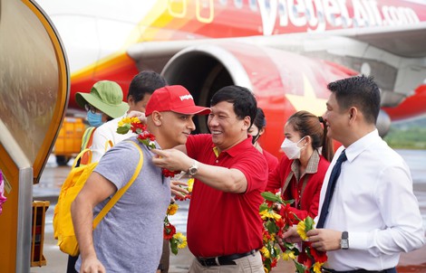 Sáu tháng đầu năm: Vietjet phát triển mạng bay, hút khách quốc tế