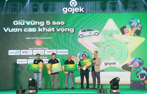 Gojek Việt Nam vinh danh đối tác tài xế nhân dịp sinh nhật 5 tuổi