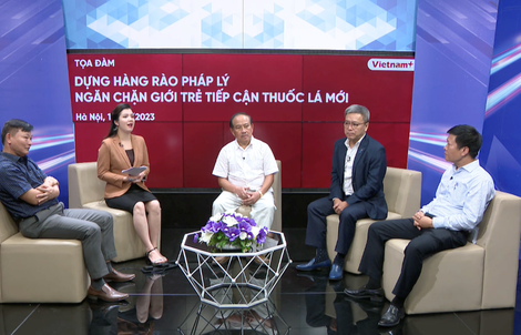 Tọa đàm “Dựng hàng rào pháp lý ngăn chặn giới trẻ tiếp cận thuốc lá mới”