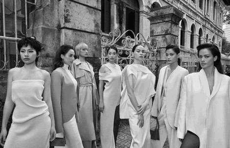 Hồ Ngọc Hà độc lạ chụp ảnh Sài Gòn xưa