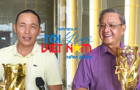 Giải Golf “Tôi yêu Việt Nam”: Chân dung 2 golfer đoạt giải Best Gross, Best Net