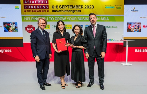 WinCommerce nhận giải "Nhà bán lẻ của năm" tại Asia Fruit Awards 2023