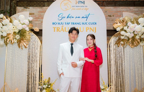 PNJ ra mắt Bộ sưu tập Trang sức cưới Trầu Cau