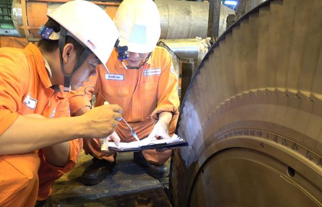 Dấu ấn của EPS tại công trình sửa chữa tổ máy số 6 Nhiệt điện Phả Lại