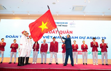 Đoàn thể thao Việt Nam xuất quân tham dự Asian Games 19