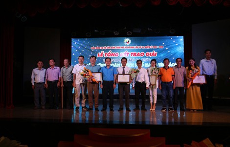 Trao giải cuộc thi sáng tác ca khúc “Tự hào Công đoàn Thành phố mang tên Bác”
