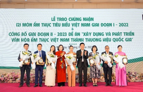 CHIN-SU đồng hành cùng Hiệp hội văn hóa ẩm thực Việt Nam vinh danh 121 món ăn tiêu biểu năm 2022