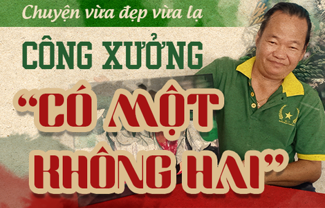 CHUYỆN VỪA ĐẸP VỪA LẠ: Công xưởng “có một không hai”