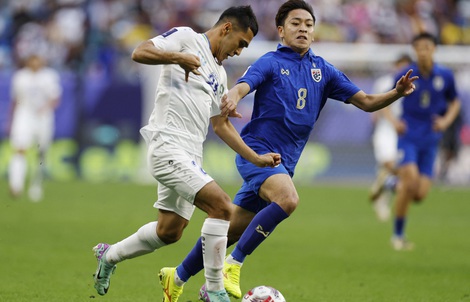 Asian Cup 2023: Thái Lan thua Uzbekistan, Đông Nam Á sạch bóng tại tứ kết