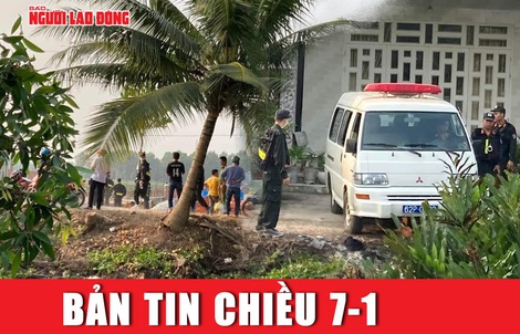 Hàng chục cảnh sát đang bao vây khu đất nơi nghi phạm giết người lẩn trốn