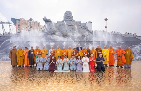 Đoàn đại biểu Vesak 2025 đến thăm và làm việc tại núi Bà Đen, Tây Ninh