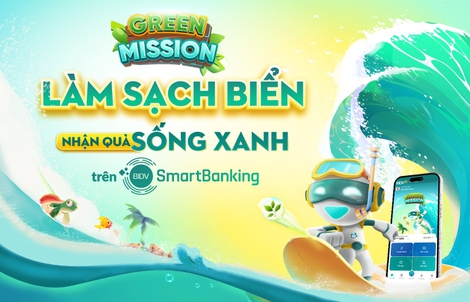 Làm sạch biển, nhận quà “sống xanh”