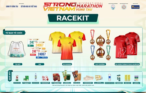 Strong Vietnam tạo dấu ấn với bộ race-kit 18 món và cung đường chạy đẹp nhất