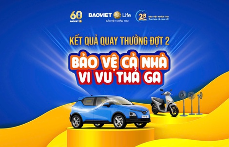 Sinh nhật lần thứ 28: Bảo Việt Nhân thọ trao ô tô thứ 2 cùng 48 giải thưởng