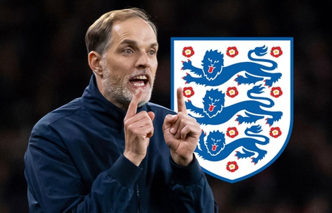 Thomas Tuchel sẽ ngồi ghế nóng cùng tuyển Anh