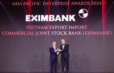 Enterprise Asia vinh danh Eximbank