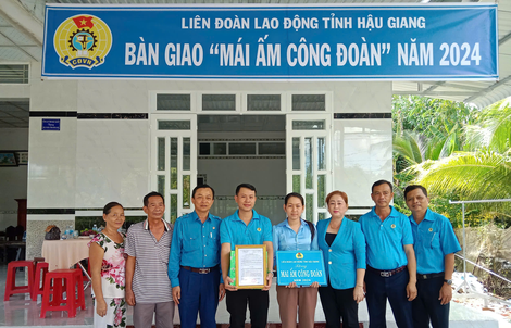 Công đoàn Hậu Giang quan tâm chăm lo cho người lao động