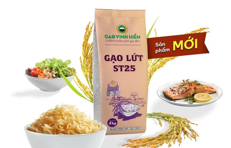 Gạo lứt thơm ST25 – sự đột phá mới trong làng gạo lứt