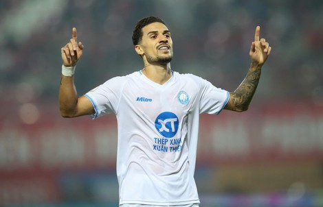 Hendrio nói gì khi giúp ĐKVĐ V-League thắng Hải Phòng?
