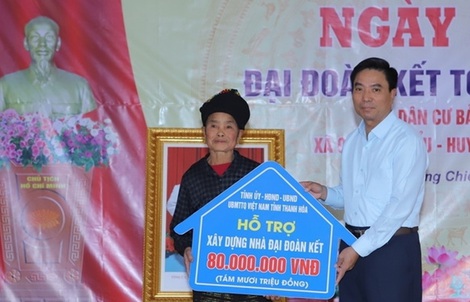 Thanh Hóa xây mới hàng ngàn ngôi nhà cho người nghèo