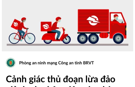 Nhận cuộc gọi của shipper, một phụ nữ bị mất 145 triệu đồng