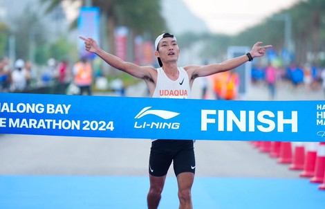 Hồng Lệ, Nguyên Thanh vô địch nữ, nam Giải chạy Marathon Quốc Tế Di sản Hạ Long 2024