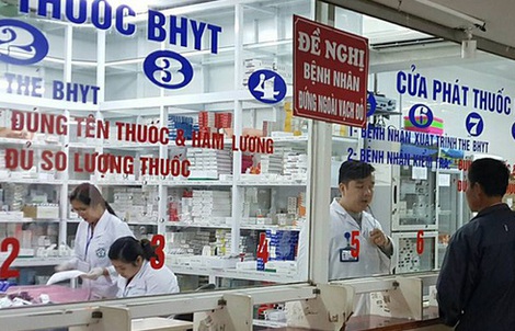 Bỏ quy định chia danh mục thuốc BHYT theo hạng bệnh viện