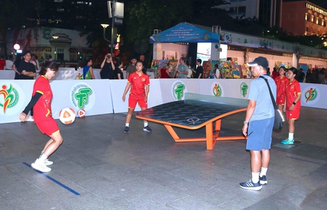 TP HCM đăng cai giải vô địch Teqball thế giới 2024