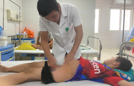 Chó nhà cắn tổn thương dương vật bé trai 7 tuổi