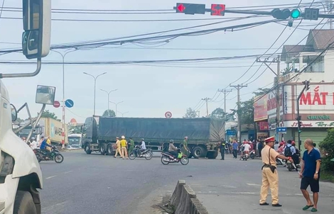 Tai nạn thương tâm, nữ sinh chạy xe đạp điện tử vong tại chỗ