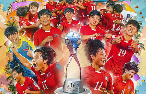 Nữ Triều Tiên hoàn tất cú đúp World Cup trong 2 tháng