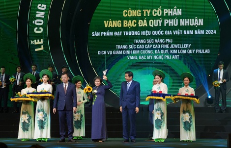 PNJ được vinh danh Thương hiệu Quốc gia Việt Nam 2024