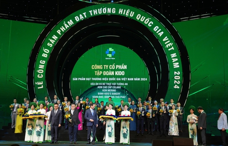 Thọ Phát lần đầu đạt Thương hiệu Quốc gia Việt Nam 2024