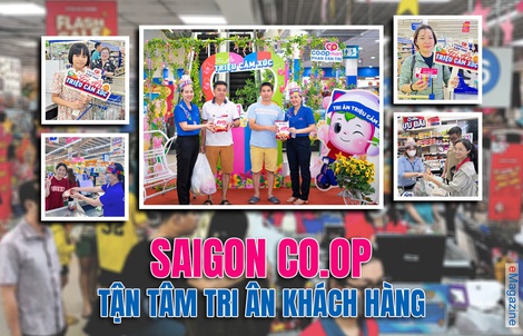 Saigon Co.op tận tâm tri ân khách hàng