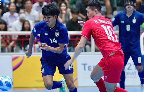 Thắng Thái Lan, futsal Việt Nam vào bán kết Đông Nam Á với ngôi đầu bảng