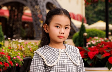 Mẫu nhí Trúc Hà ấn tượng trong bộ ảnh mới
