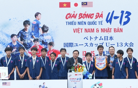 Đánh bại đội bóng J-League, Bình Dương vô địch U13 quốc tế