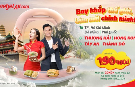 Chinh phục cảnh sắc mùa xuân tại Trung Quốc cùng Vietjet