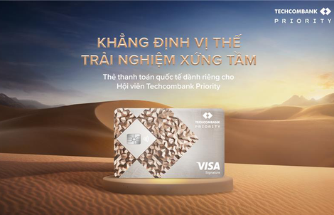 Tận hưởng phong cách sống ý vị với thẻ thanh toán Techcombank Priority