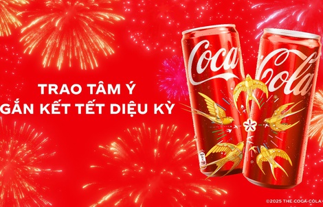 Coca-Cola khởi động chiến dịch tết 2025 “Trao tâm ý, gắn kết tết diệu kỳ”