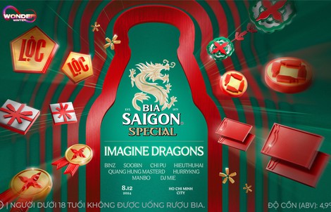 Khi “Rồng Việt Nam” hội tụ “Rồng quốc tế”, dấu ấn đặc biệt từ Bia Saigon Special