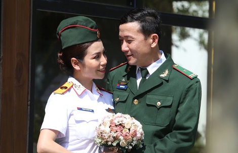 Tự hào khi là vợ người lính